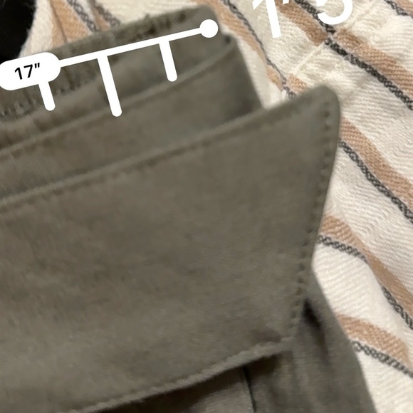 🌹𝐍𝐖𝐓-𝐉. 𝐉𝐈𝐋𝐋 𝐎𝐋𝐈𝐕𝐄 𝐂𝐀𝐑𝐀𝐖𝐀𝐘 𝐋𝐈𝐍𝐄𝐍 𝐒𝐓𝐑𝐄𝐓𝐂𝐇 𝐖𝐈𝐃𝐄 𝐋𝐄𝐆 𝐂𝐑𝐎𝐏 𝐏𝐀𝐍𝐓𝐒 - Picture 8 of 9